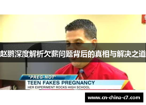 赵鹏深度解析欠薪问题背后的真相与解决之道